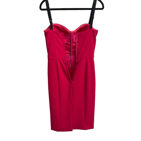 Dolce and Gabbana fuchsia Bustier mini dress | Italy Size 40 or US 4-6 | NWT - Picture 8 of 10